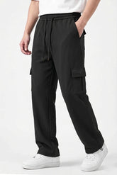 6 Pocket Loose Trouser - Black