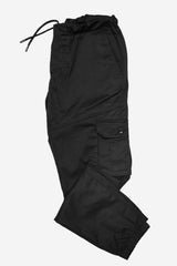 Women Cotton Cargo - Black