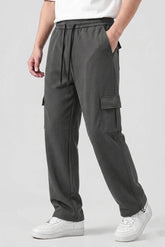 6 Pocket Loose Trouser - Charcoal