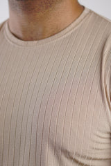 Poplin Cool T-Shirt - Beige