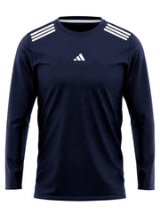 Adi Activewear Full Sleeve Shirt - Navy