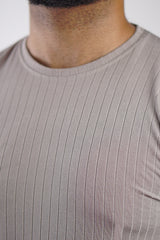 Poplin Cool T-Shirt - Grey