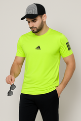 Adi Dri-Fit T-Shirt - Sea Green - Drizzle.pk