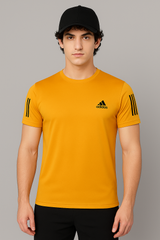 Adi Dri-Fit T-Shirt - Yellow - Drizzle.pk