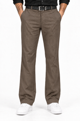 Premium Stretch Bootcut Pant - Beige