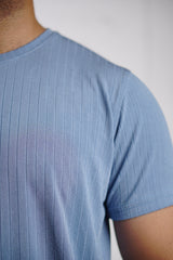 Poplin Cool T-Shirt - Light Blue