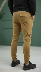 Six Pocket Loose Fleece Trouser - Mustard