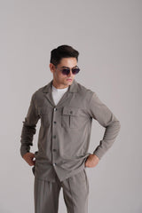 Premium Co-Ord Set Full Sleeve - Mint - Drizzle.pk