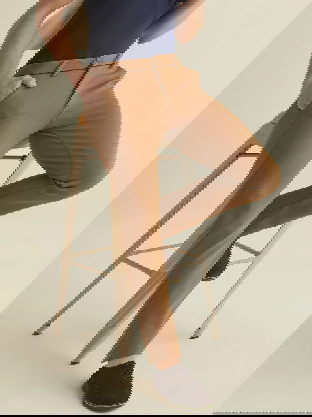 Velen Cool Pant - Mustard - Drizzle.pk