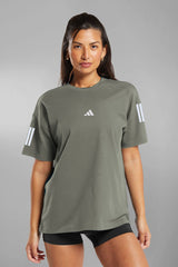 Women Adi Dri-Fit T-Shirt - Grey - Drizzle.pk