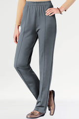 Women Stripe-Line Jogger - Charcoal Grey - Drizzle.pk