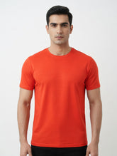 Cotton Free Lift Half Sleeve - Orange