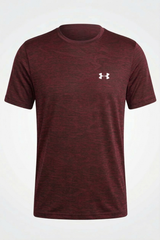 UA Textured T-Shirt - Maroon