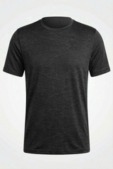Textured T-Shirt - Black