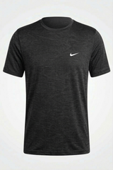 NKE Textured T-Shirt - Black
