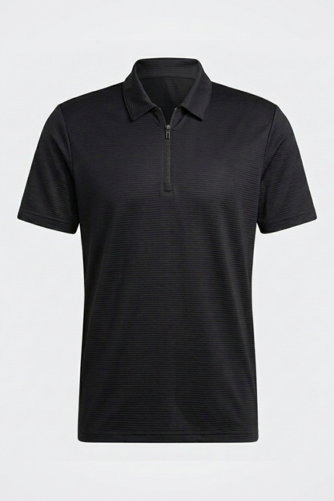 Dry Fit Polo T-Shirt - Black