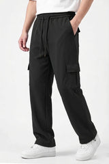 6 Pocket Loose Trouser - Black