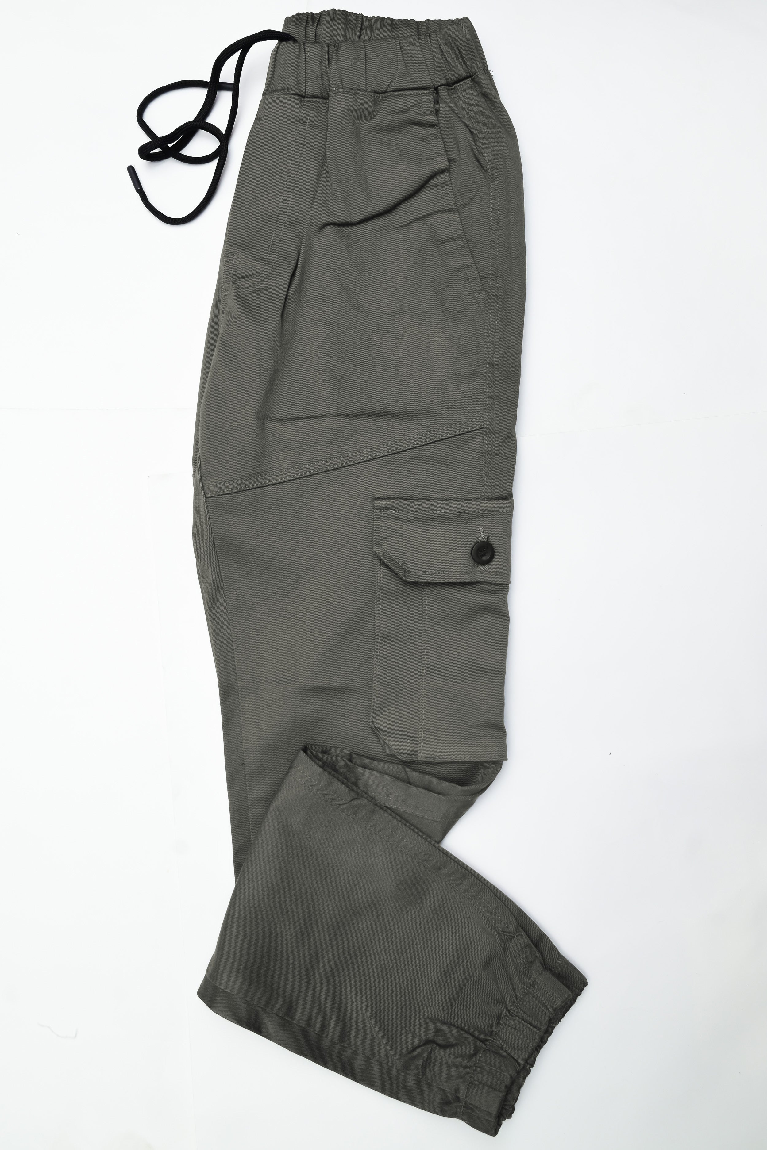 Women Cotton Cargo - Grey