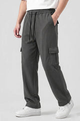 6 Pocket Loose Trouser - Charcoal