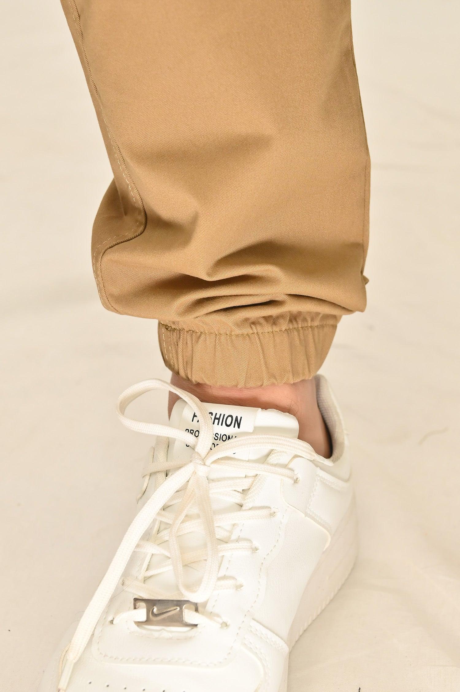 Stretchable Cotton Cargo - Camel