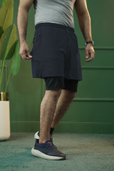 Imported Compression Shorts - Charcol