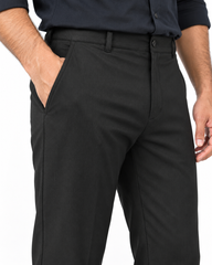 Premium Stretch Bootcut Pant - Black