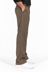 Premium Stretch Bootcut Pant - Beige