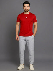 Dri Fit Combo Set - Red / Light Grey