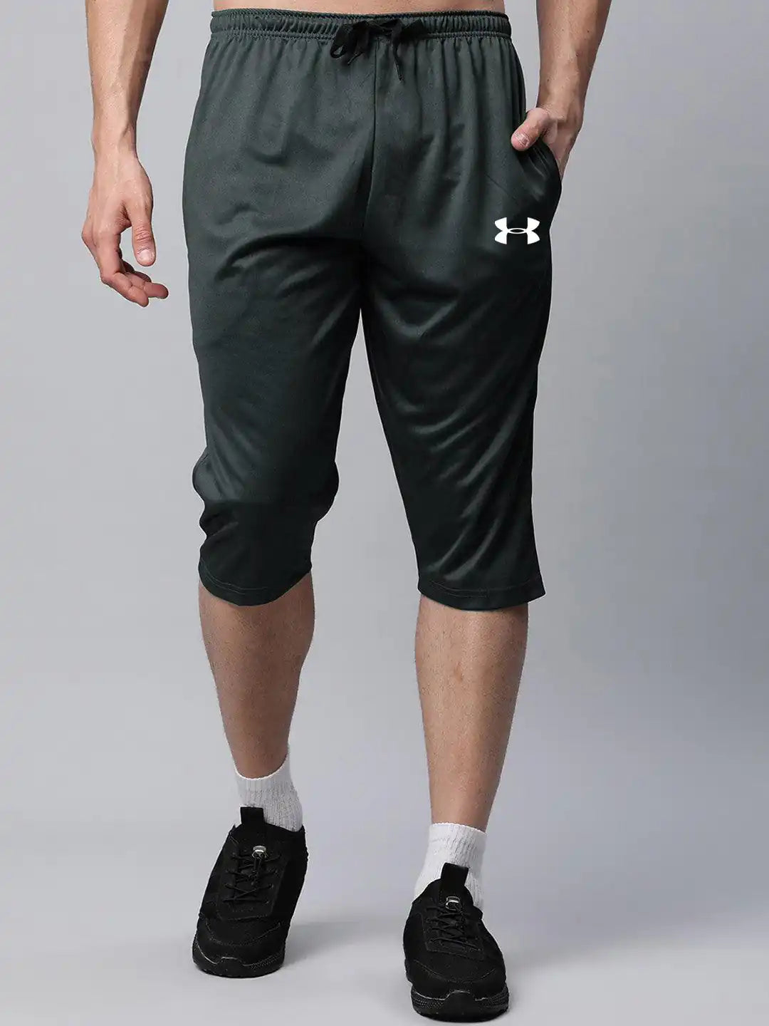 Dri-Fit Long UA Shorts - Drizzle.pk