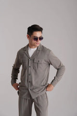 Premium Co-Ord Set Full Sleeve - Mint - Drizzle.pk