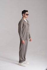 Premium Co-Ord Set Full Sleeve - Mint - Drizzle.pk