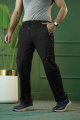 Imported 4 Pocket Straight Fit Trouser - Black