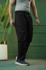 Imported 4 Pocket Straight Fit Trouser - Black
