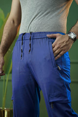 Imported 4 Pocket Straight Fit Trouser - Blue