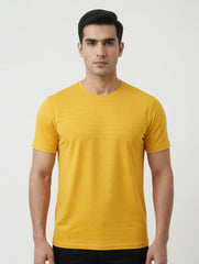 Cotton Free Lift Half Sleeve - Yellow