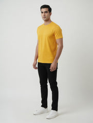 Cotton Free Lift Half Sleeve - Yellow